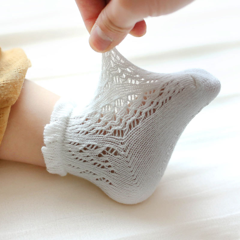 Unisex Baby Socks Non Slip - Новинка 2021, весенние детские носки, полые