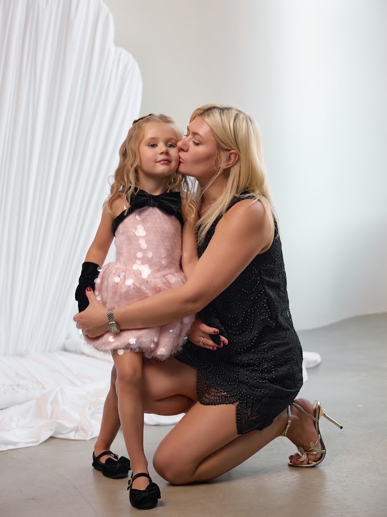 Розовое платье из тюля с пайет – обзор и цена Toddler Girl Tulle Party Dress