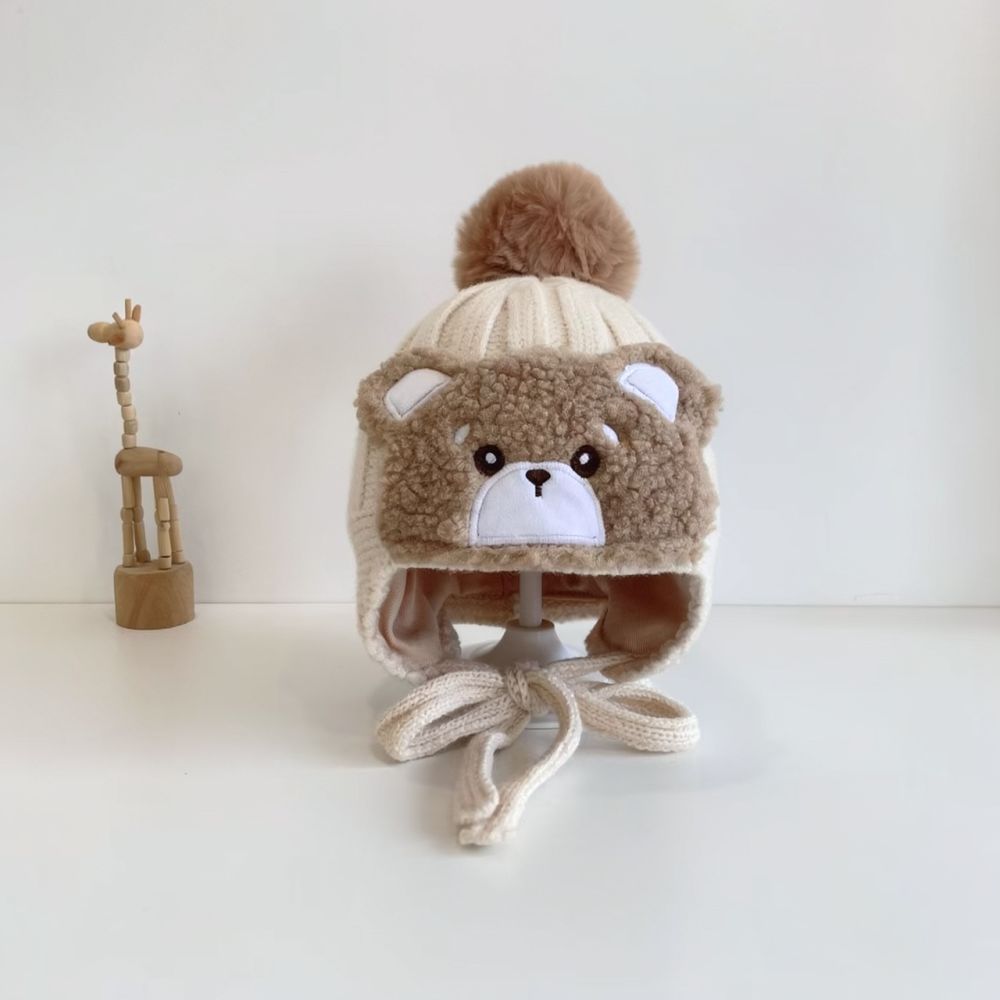 Милая вязаная шапочка с ушками – обзор и цена Infant Beanie Hat With Ears