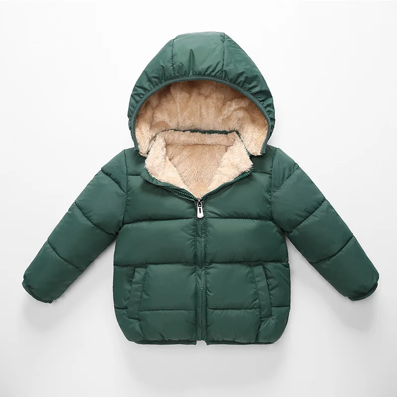 Новая зимняя детская толстая к – обзор и цена Toddler Boy Winter Fleece Jacket
