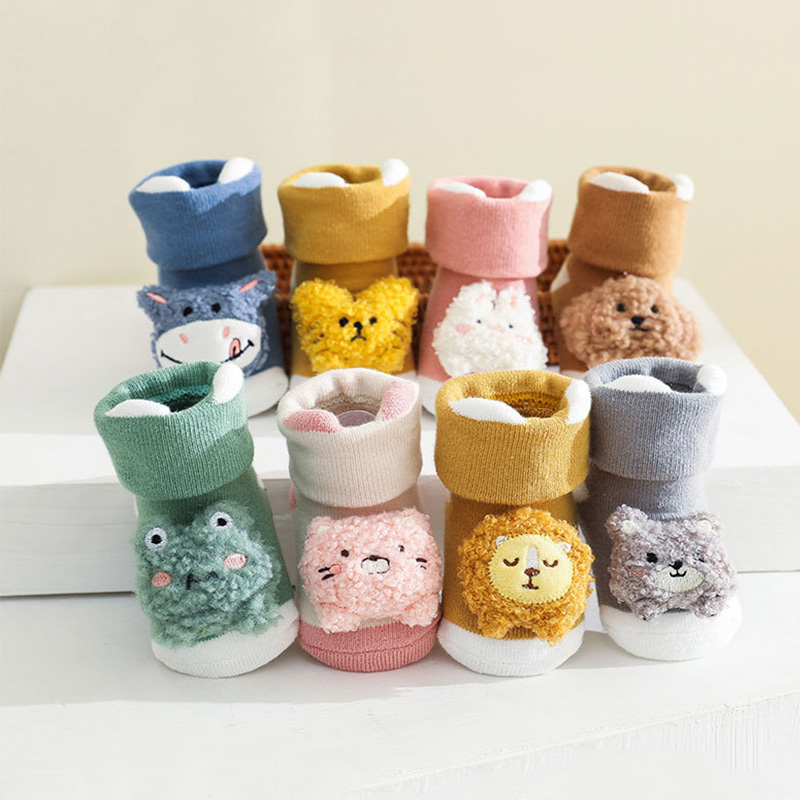 Носки с милыми мультяшными жив – обзор и цена Unisex Baby Socks Non Slip